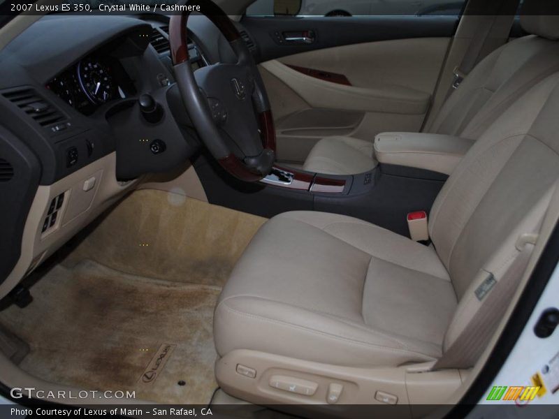 Crystal White / Cashmere 2007 Lexus ES 350