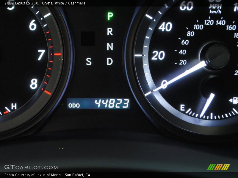 Crystal White / Cashmere 2007 Lexus ES 350