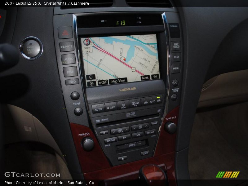 Crystal White / Cashmere 2007 Lexus ES 350