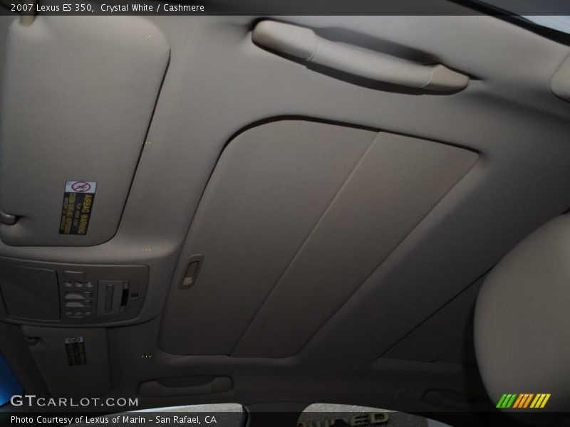 Crystal White / Cashmere 2007 Lexus ES 350