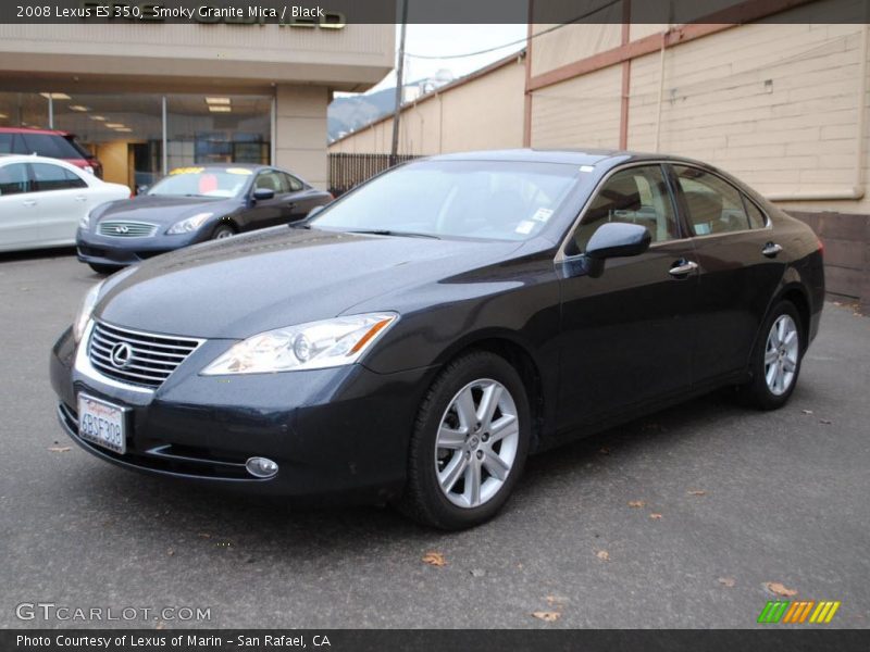 Smoky Granite Mica / Black 2008 Lexus ES 350