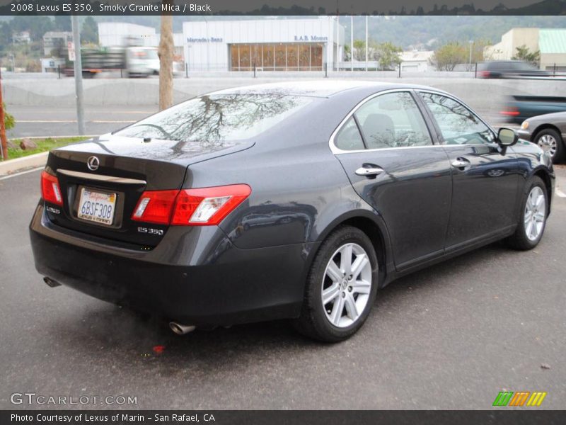 Smoky Granite Mica / Black 2008 Lexus ES 350