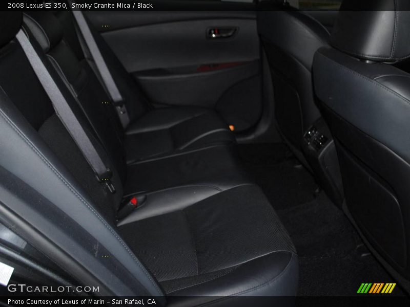 Smoky Granite Mica / Black 2008 Lexus ES 350