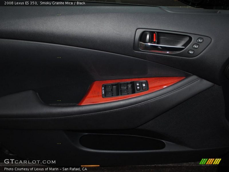 Smoky Granite Mica / Black 2008 Lexus ES 350