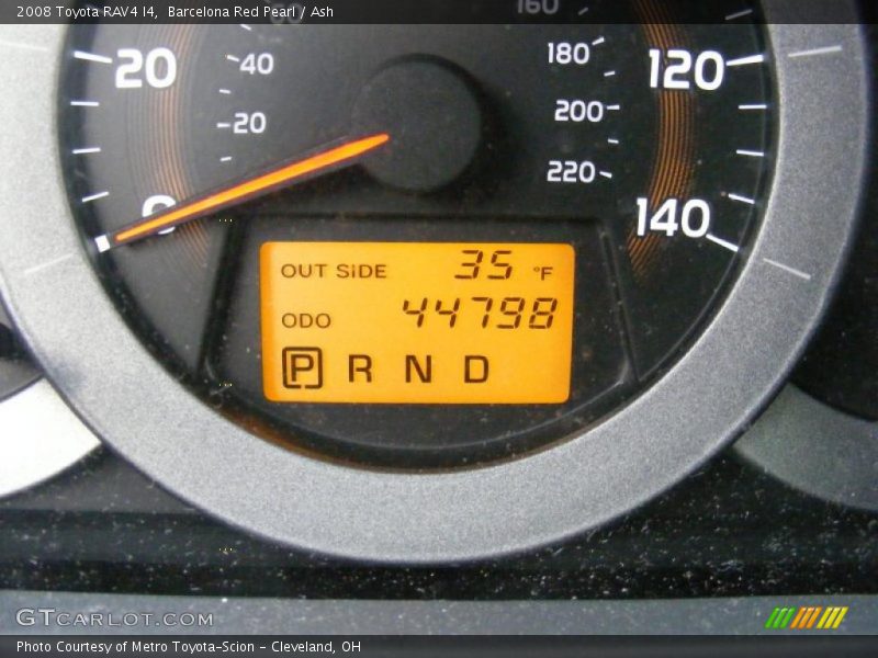 Barcelona Red Pearl / Ash 2008 Toyota RAV4 I4