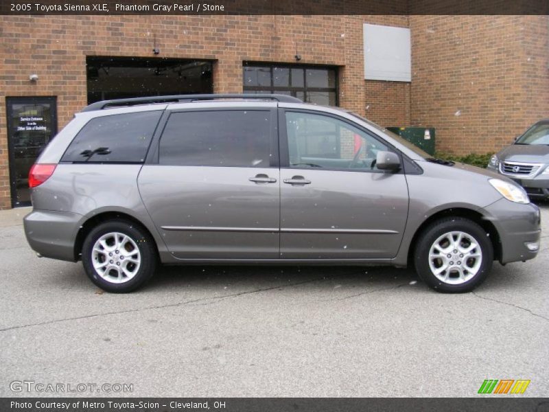 Phantom Gray Pearl / Stone 2005 Toyota Sienna XLE
