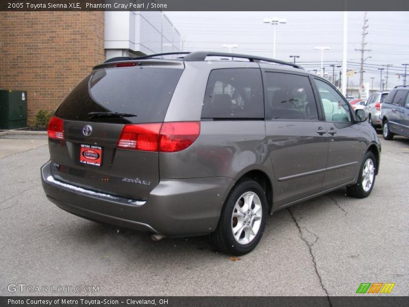 Phantom Gray Pearl / Stone 2005 Toyota Sienna XLE