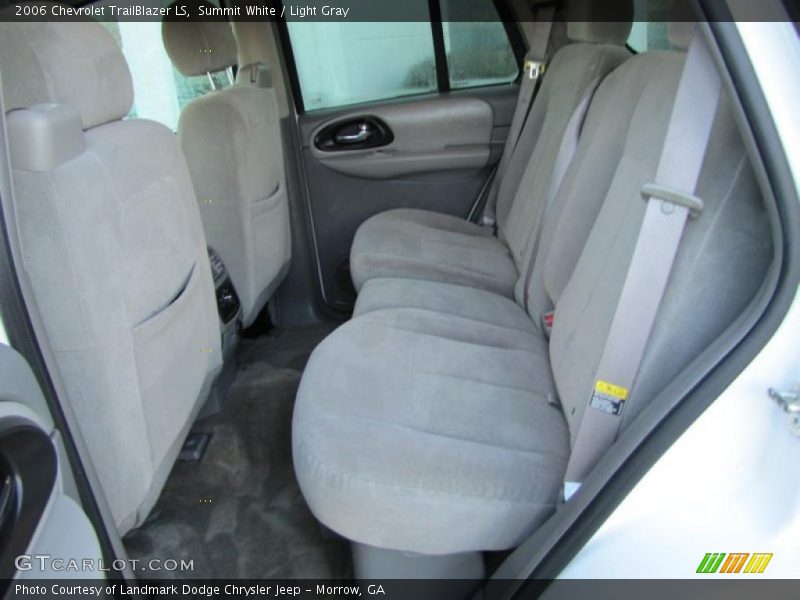 Summit White / Light Gray 2006 Chevrolet TrailBlazer LS