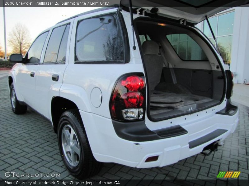 Summit White / Light Gray 2006 Chevrolet TrailBlazer LS
