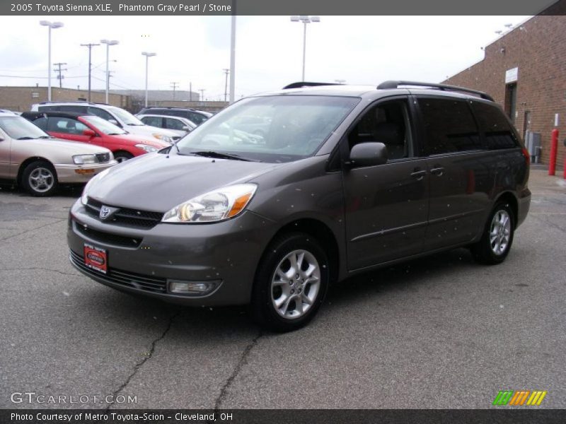 Phantom Gray Pearl / Stone 2005 Toyota Sienna XLE