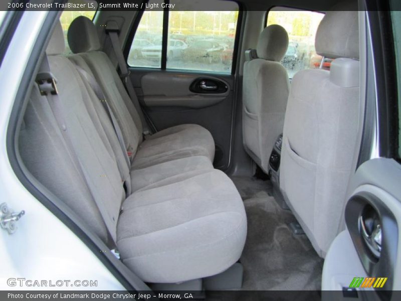 Summit White / Light Gray 2006 Chevrolet TrailBlazer LS
