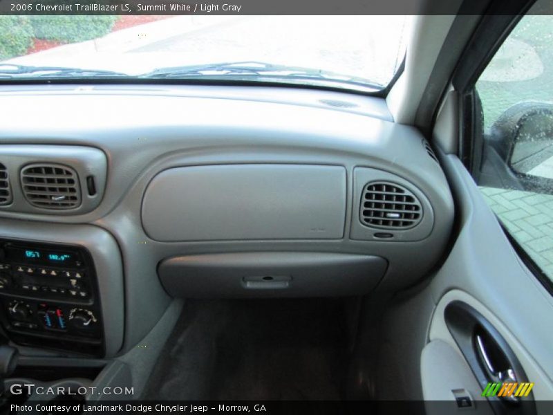 Summit White / Light Gray 2006 Chevrolet TrailBlazer LS