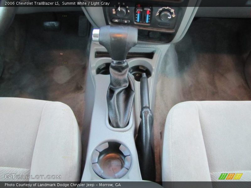 Summit White / Light Gray 2006 Chevrolet TrailBlazer LS