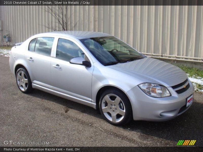 Silver Ice Metallic / Gray 2010 Chevrolet Cobalt LT Sedan