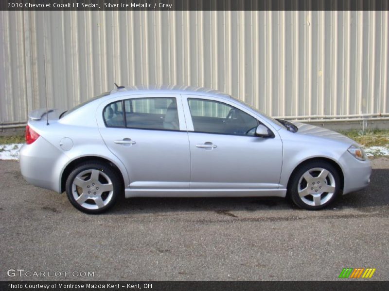 Silver Ice Metallic / Gray 2010 Chevrolet Cobalt LT Sedan