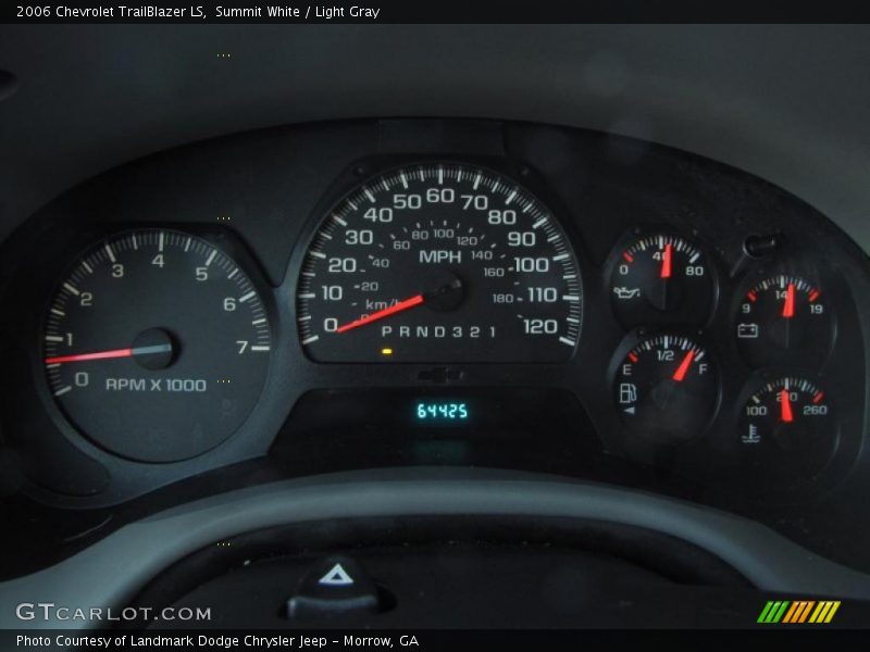 Summit White / Light Gray 2006 Chevrolet TrailBlazer LS