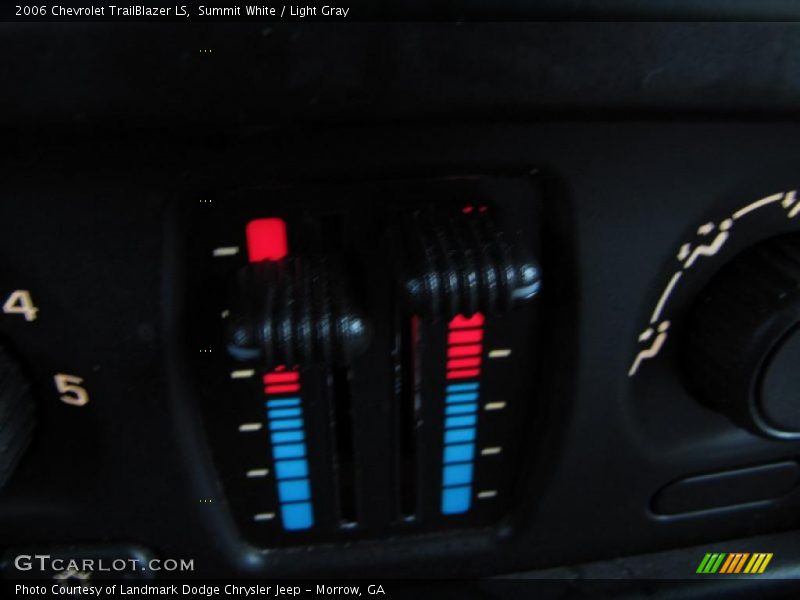 Summit White / Light Gray 2006 Chevrolet TrailBlazer LS