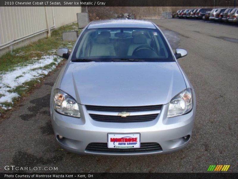 Silver Ice Metallic / Gray 2010 Chevrolet Cobalt LT Sedan