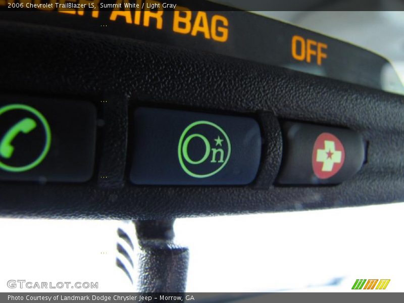 Summit White / Light Gray 2006 Chevrolet TrailBlazer LS