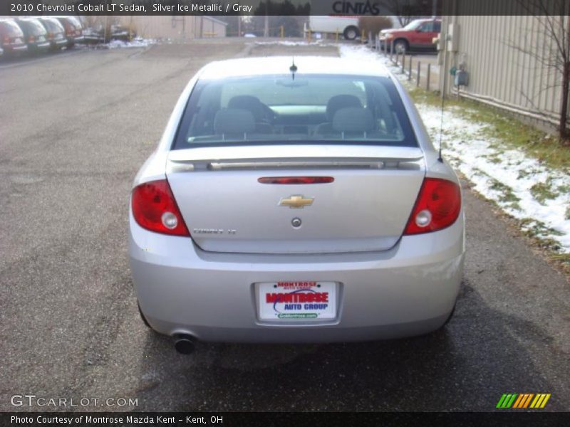 Silver Ice Metallic / Gray 2010 Chevrolet Cobalt LT Sedan