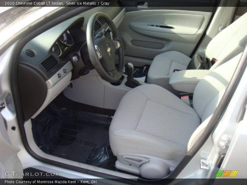 Silver Ice Metallic / Gray 2010 Chevrolet Cobalt LT Sedan