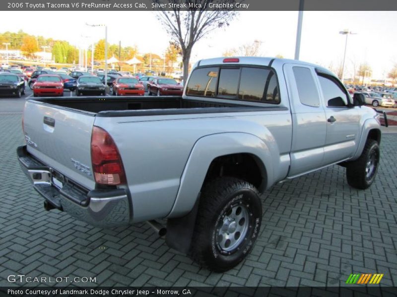 Silver Streak Mica / Graphite Gray 2006 Toyota Tacoma V6 PreRunner Access Cab