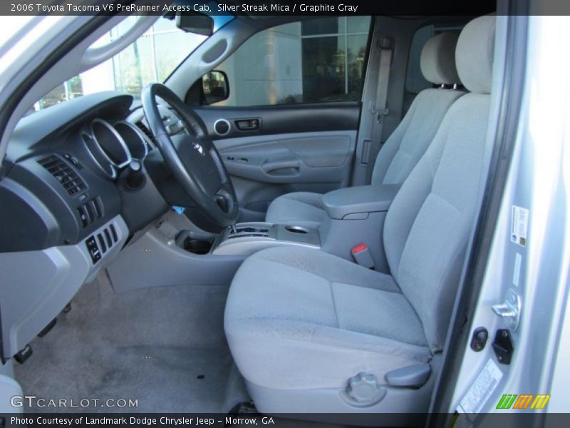  2006 Tacoma V6 PreRunner Access Cab Graphite Gray Interior
