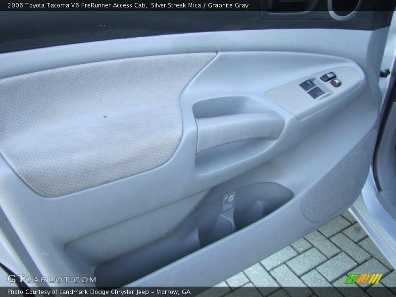 Silver Streak Mica / Graphite Gray 2006 Toyota Tacoma V6 PreRunner Access Cab