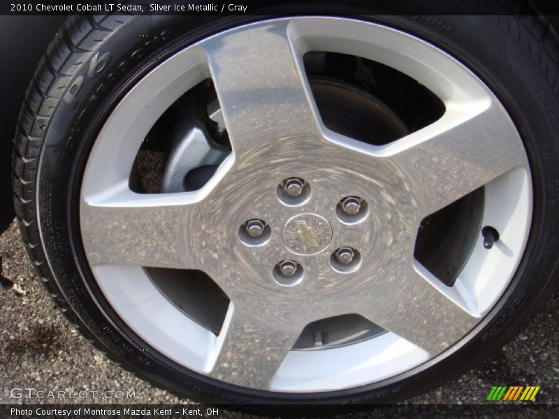 Silver Ice Metallic / Gray 2010 Chevrolet Cobalt LT Sedan