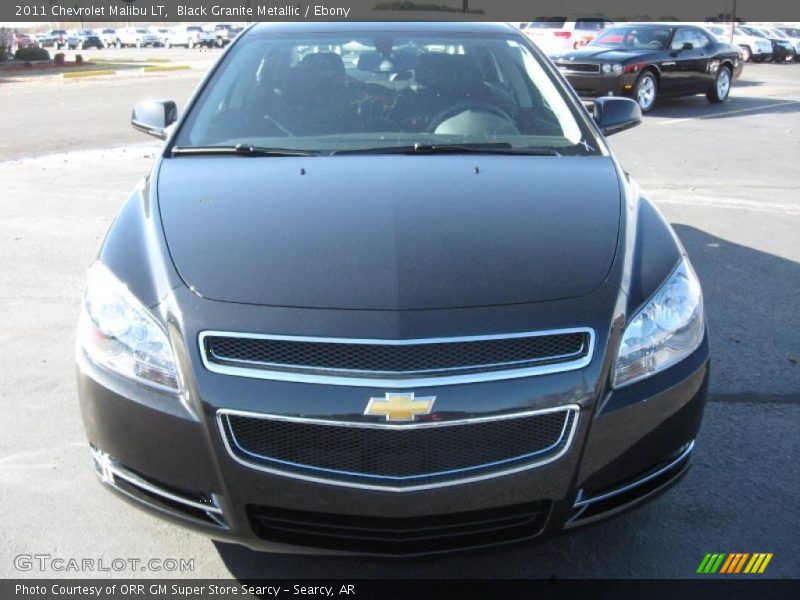 Black Granite Metallic / Ebony 2011 Chevrolet Malibu LT