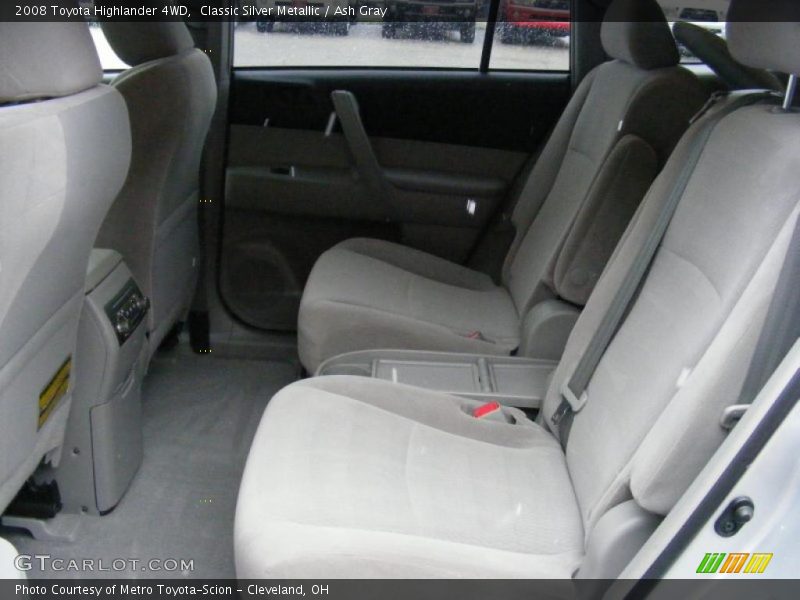 Classic Silver Metallic / Ash Gray 2008 Toyota Highlander 4WD