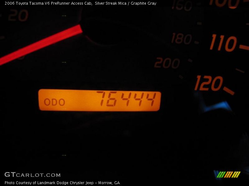 Silver Streak Mica / Graphite Gray 2006 Toyota Tacoma V6 PreRunner Access Cab