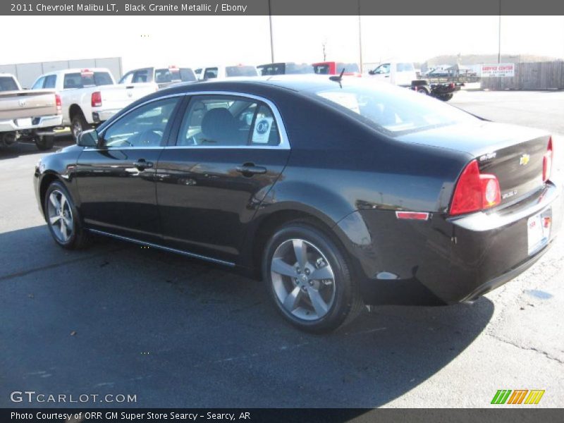 Black Granite Metallic / Ebony 2011 Chevrolet Malibu LT