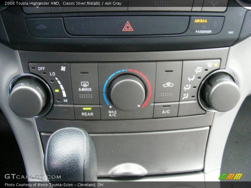 Classic Silver Metallic / Ash Gray 2008 Toyota Highlander 4WD