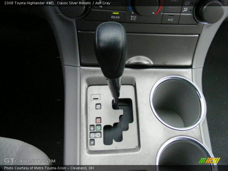 Classic Silver Metallic / Ash Gray 2008 Toyota Highlander 4WD
