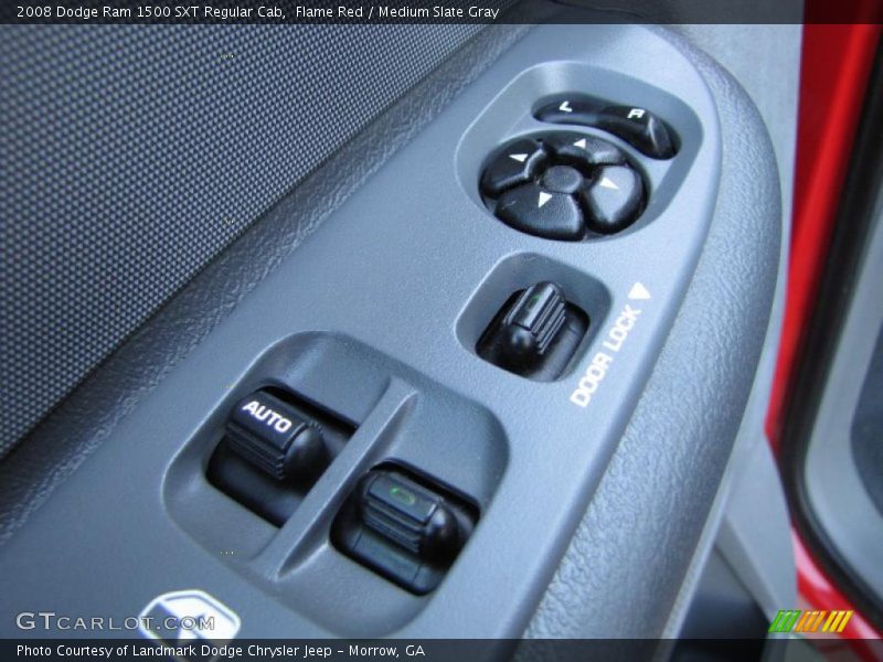 Flame Red / Medium Slate Gray 2008 Dodge Ram 1500 SXT Regular Cab