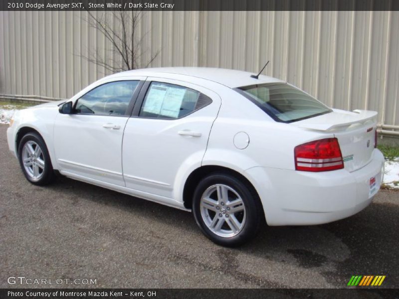 Stone White / Dark Slate Gray 2010 Dodge Avenger SXT