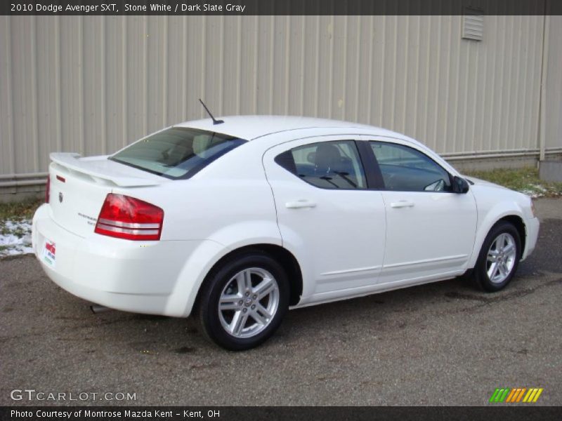 Stone White / Dark Slate Gray 2010 Dodge Avenger SXT