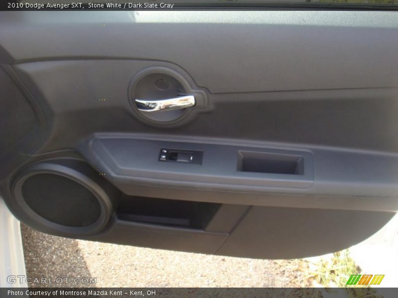 Stone White / Dark Slate Gray 2010 Dodge Avenger SXT