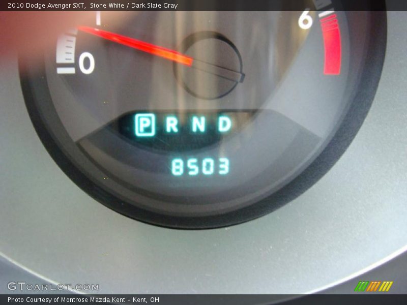 Stone White / Dark Slate Gray 2010 Dodge Avenger SXT