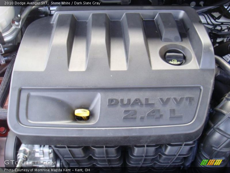 Stone White / Dark Slate Gray 2010 Dodge Avenger SXT