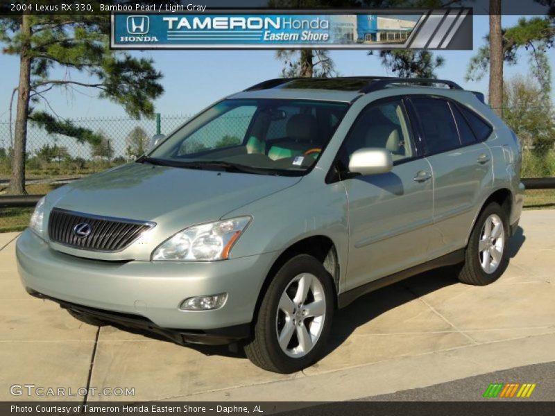 Bamboo Pearl / Light Gray 2004 Lexus RX 330