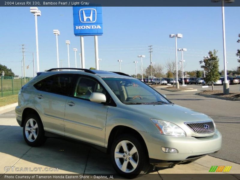 Bamboo Pearl / Light Gray 2004 Lexus RX 330