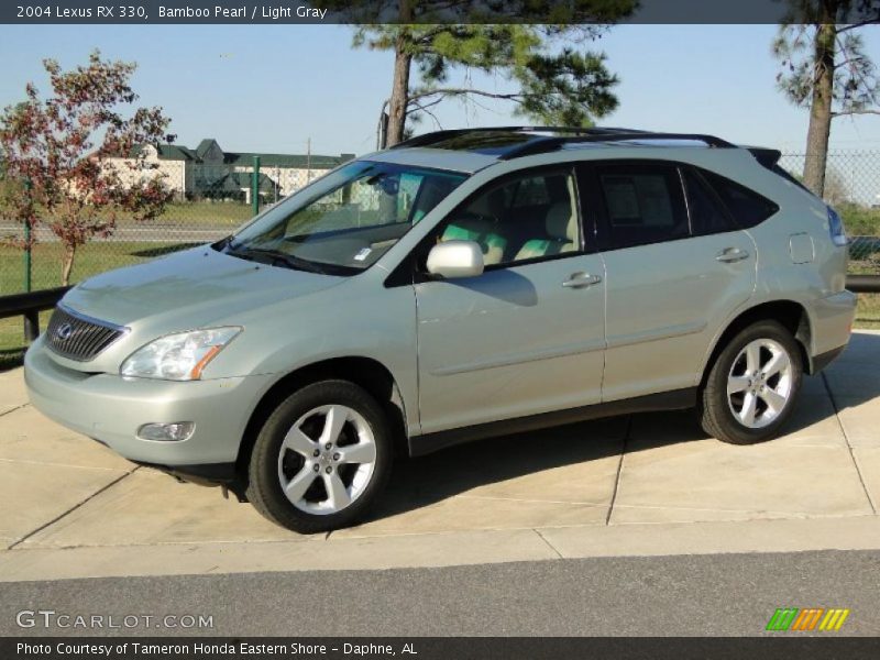 Bamboo Pearl / Light Gray 2004 Lexus RX 330