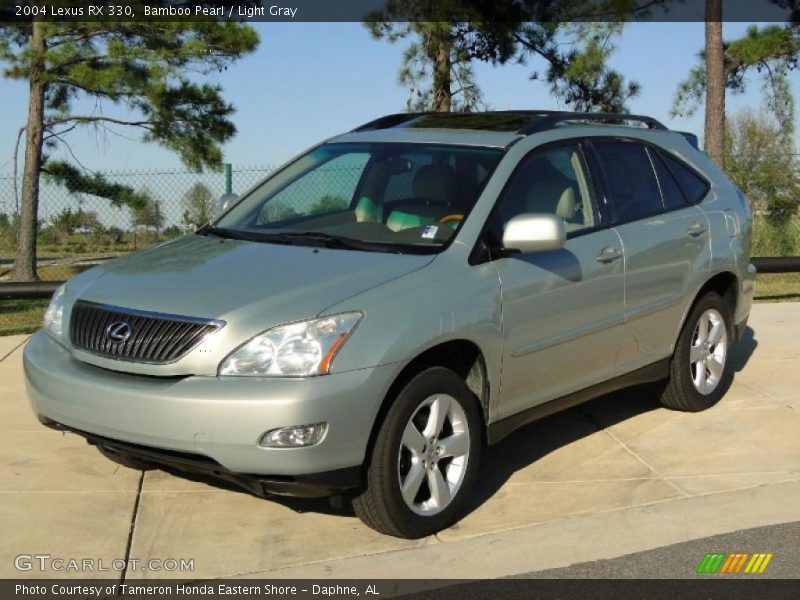 Bamboo Pearl / Light Gray 2004 Lexus RX 330