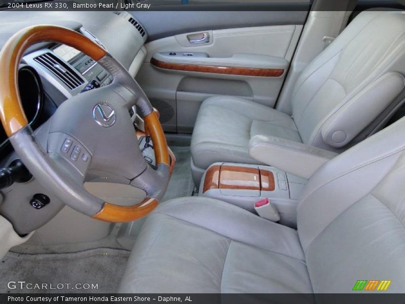 Bamboo Pearl / Light Gray 2004 Lexus RX 330