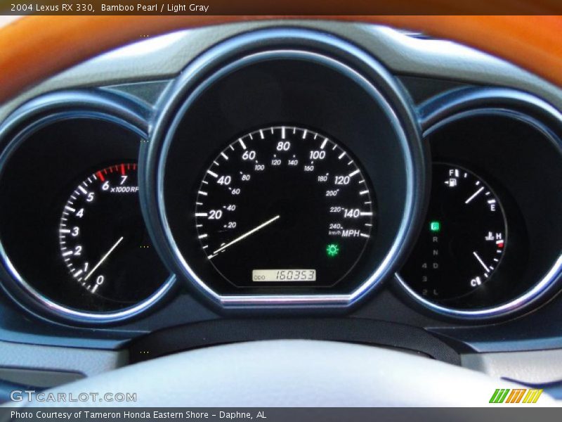 Bamboo Pearl / Light Gray 2004 Lexus RX 330