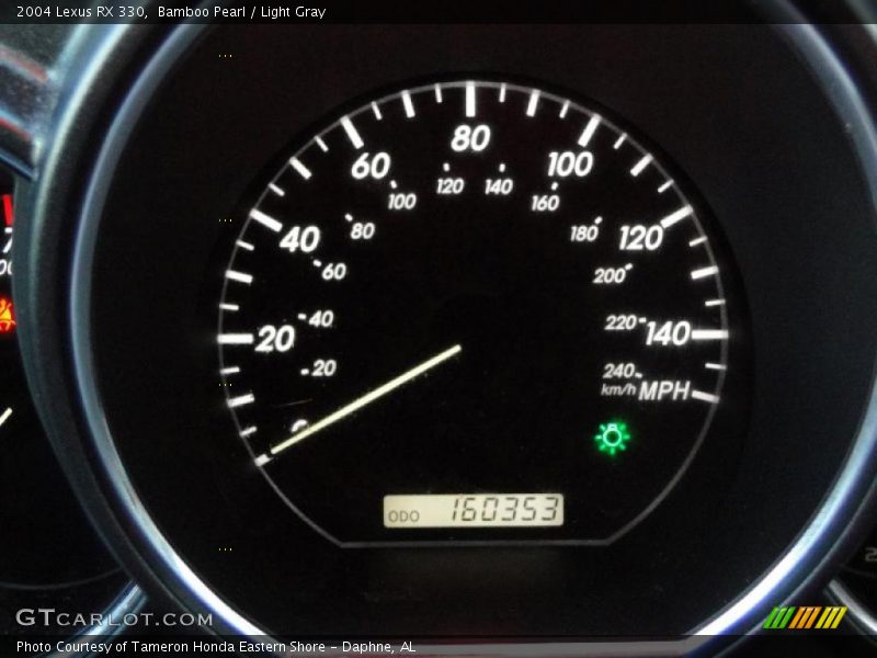 Bamboo Pearl / Light Gray 2004 Lexus RX 330