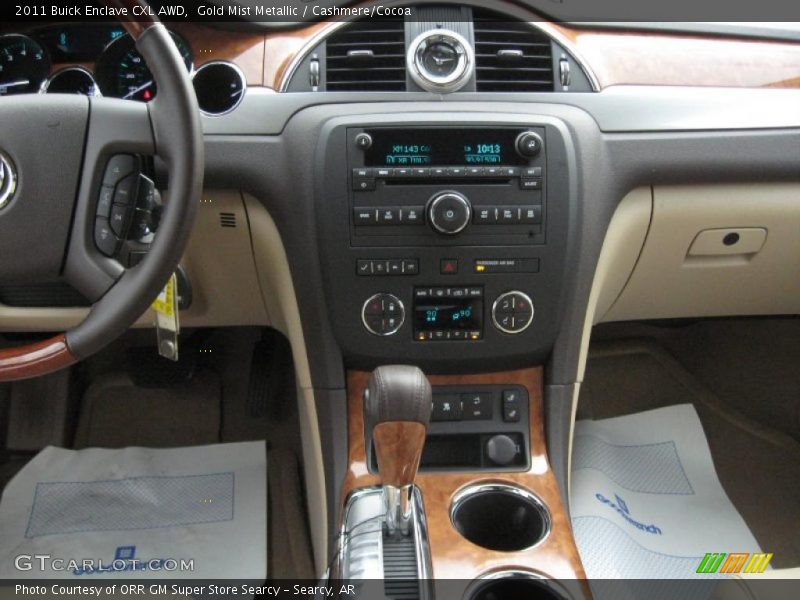 Gold Mist Metallic / Cashmere/Cocoa 2011 Buick Enclave CXL AWD