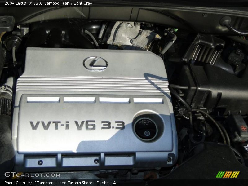 Bamboo Pearl / Light Gray 2004 Lexus RX 330